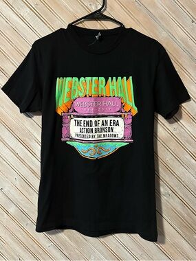 'The End of an Era' Action Bronson Webster Hall by The Meadows Black Graphic Tee